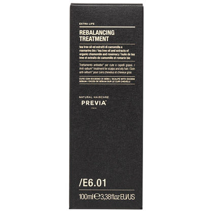 Себорегулюючий догляд для жирної шкіри голови - Previa Extra Life упаковка