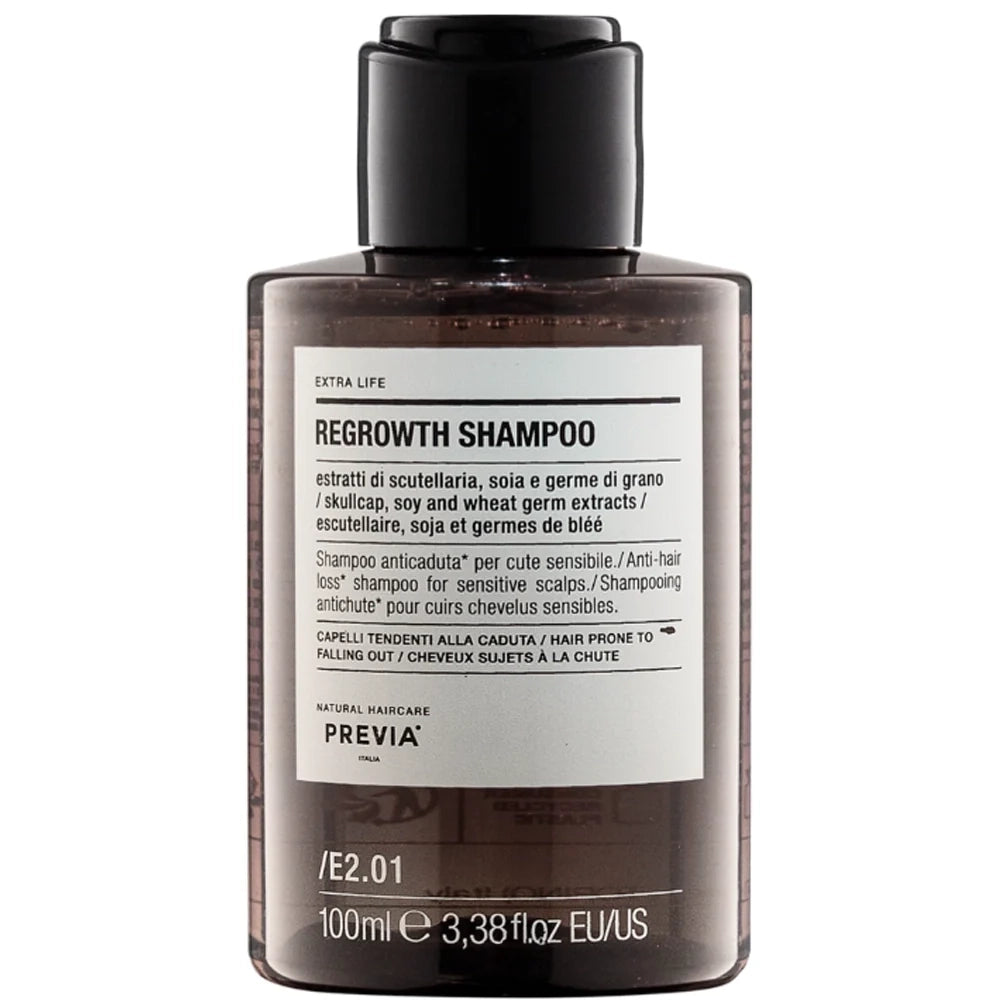 Шампунь проти випадіння волосся - Previa Extra Life Regrowth Shampoo 100 мл