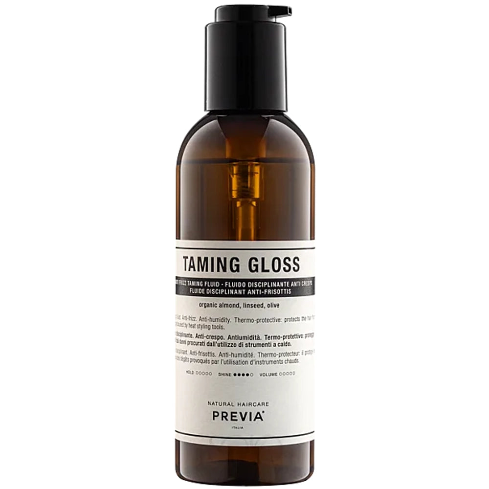Приборкуючий незмивний блиск - Previa Almond &amp; Linseed Oil Taming Leave-in Gloss
