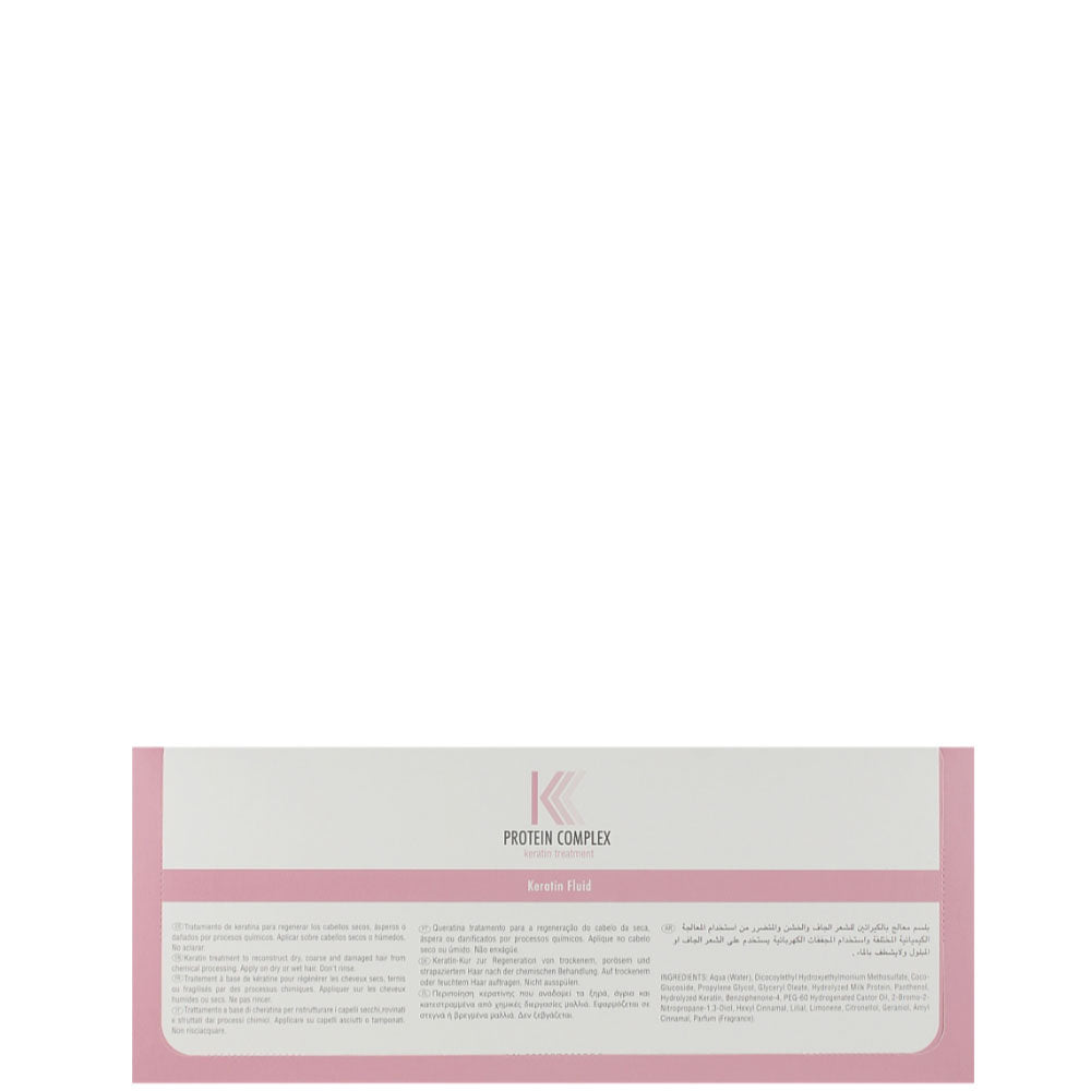 Profesional Cosmetics Protein Complex Keratin Fluid - Кератинові ампули для відновлення волосся