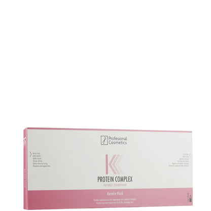 Profesional Cosmetics Protein Complex Keratin Fluid - Кератинові ампули для відновлення волосся
