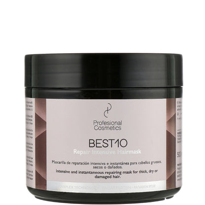 Profesional Cosmetics Best 10 Intensive Repair Hairmask - Маска для інтенсивного відновлення волосся