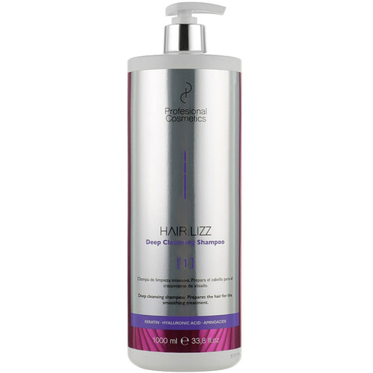 Шампунь для глибокого очищення волосся - Profesional Cosmetics Hair Lizz Deep Cleansing Shampoo