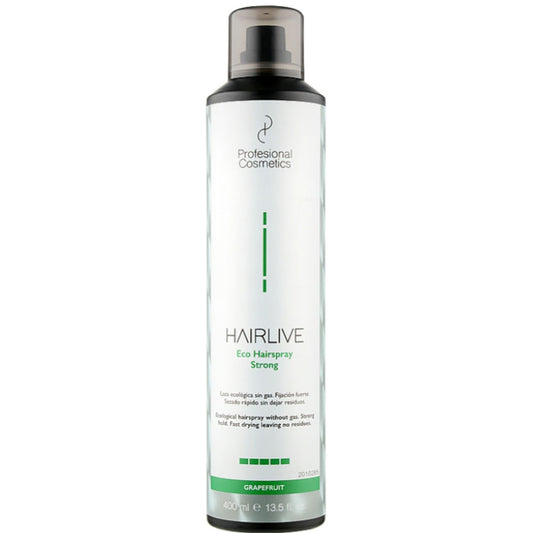 Profesional Cosmetics Hairlive Eco Hairspray Strong - Еко-лак для волосся сильної фіксації