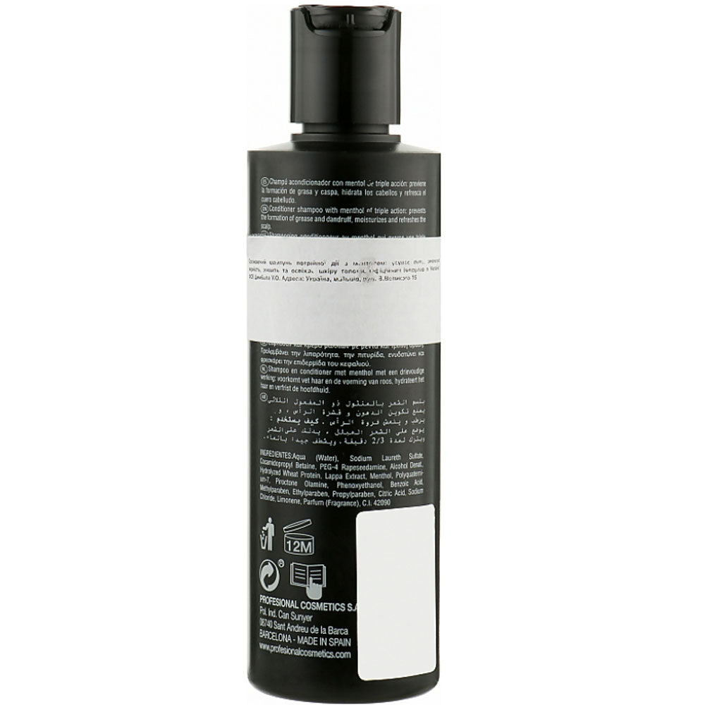 Profesional Cosmetics PC Man Hair Mint Shampoo - Шампунь для чоловіків