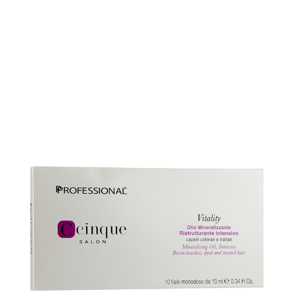 Масло для восстановления волос - Professional C Cinque Vitality Mineralizing Oil