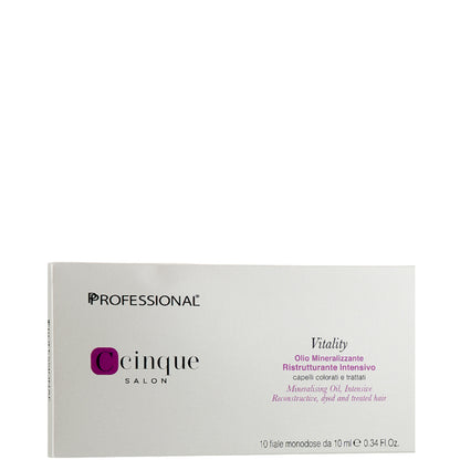 Масло для восстановления волос - Professional C Cinque Vitality Mineralizing Oil