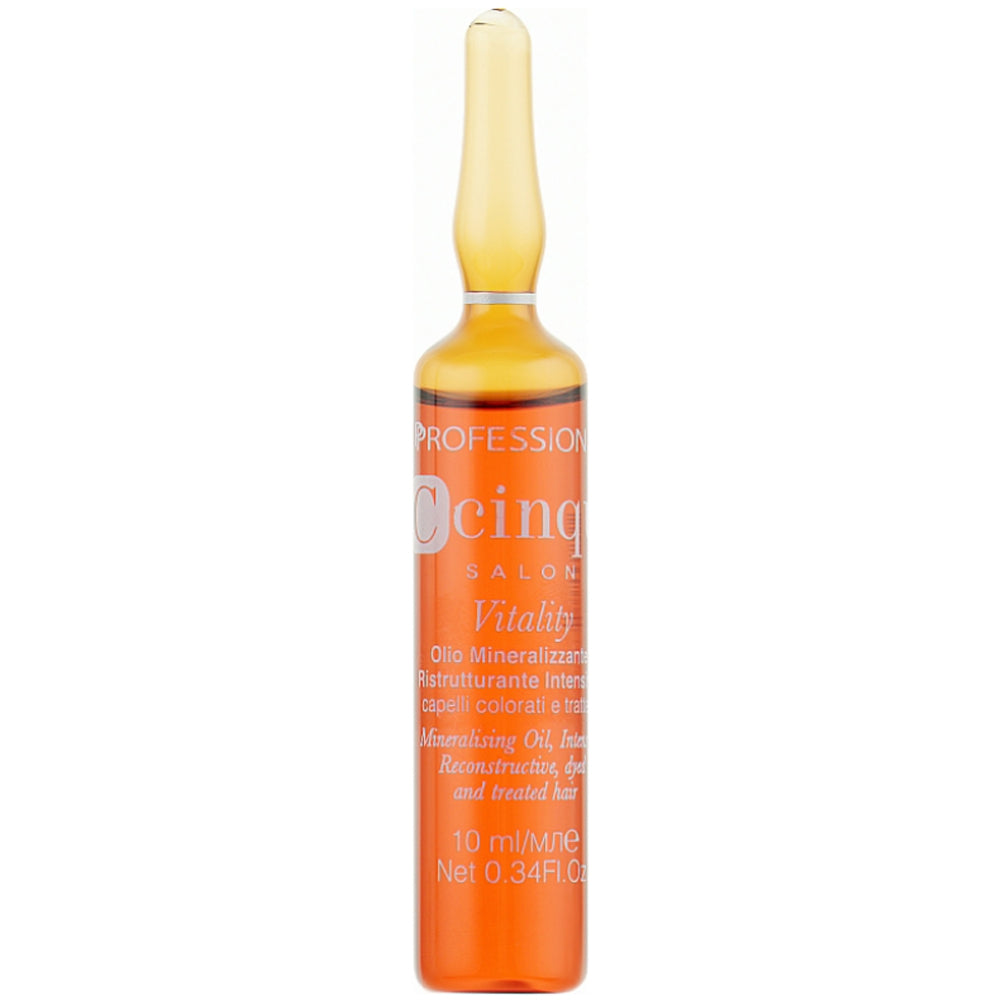 Масло для восстановления волос - Professional C Cinque Vitality Mineralizing Oil