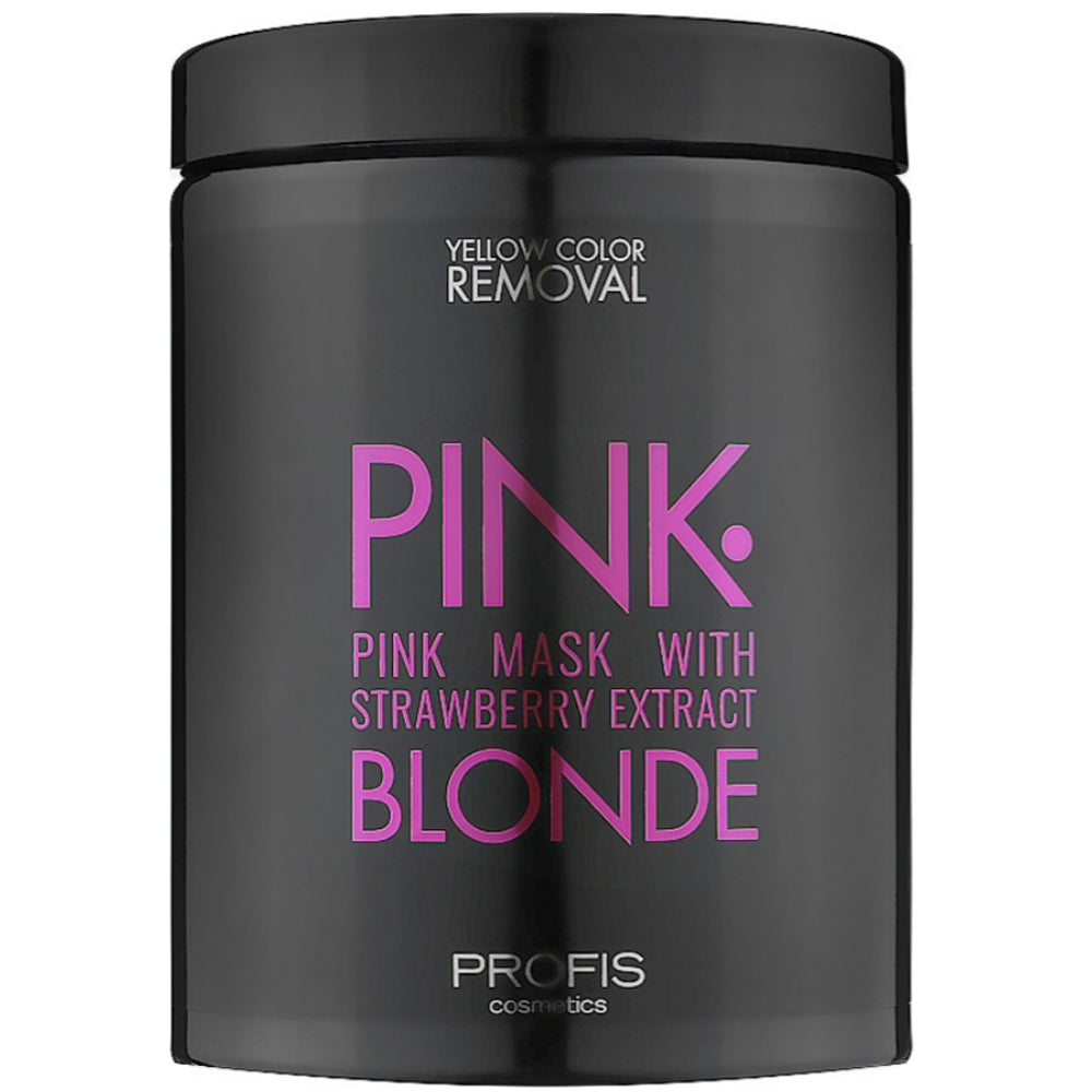 Маска рожева з екстрактом полуниці - Profis Pink Blond Mask