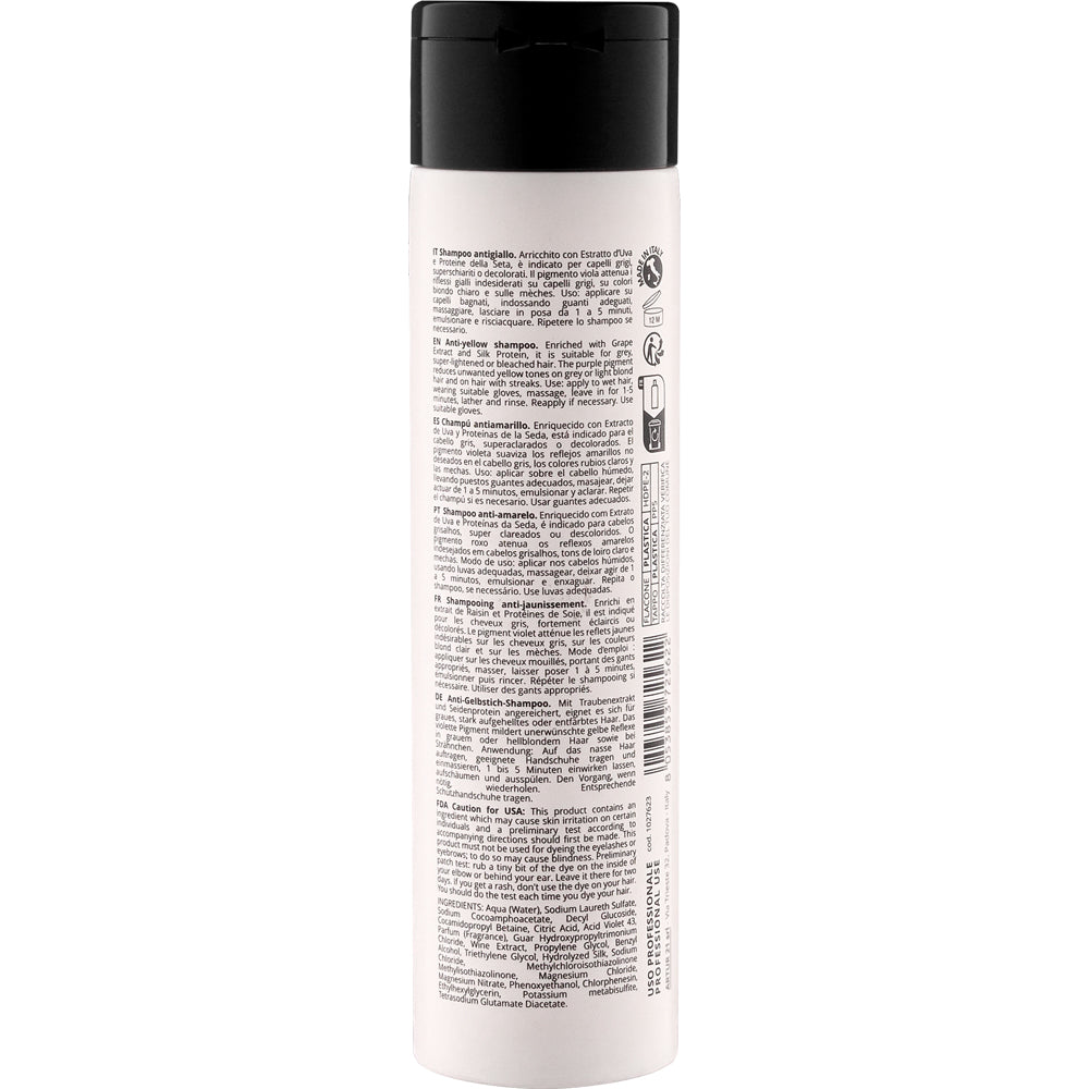 Шампунь для нейтралізації жовтих відтінків - Puring 09 Blonde Resolve Silver Shampoo