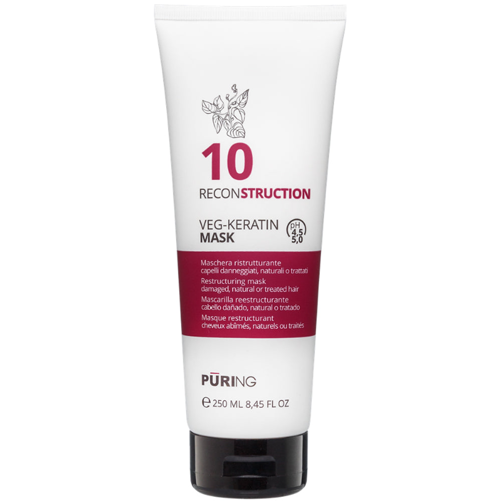 Восстанавливающая маска с растительным кератином - Puring 10 Reconstruction Veg-keratin Mask