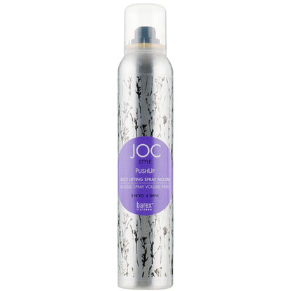 Barex Italiana Joc Style PushUp Root Lifting Spray Mousse — Спрей-мусс для прикорневого объема