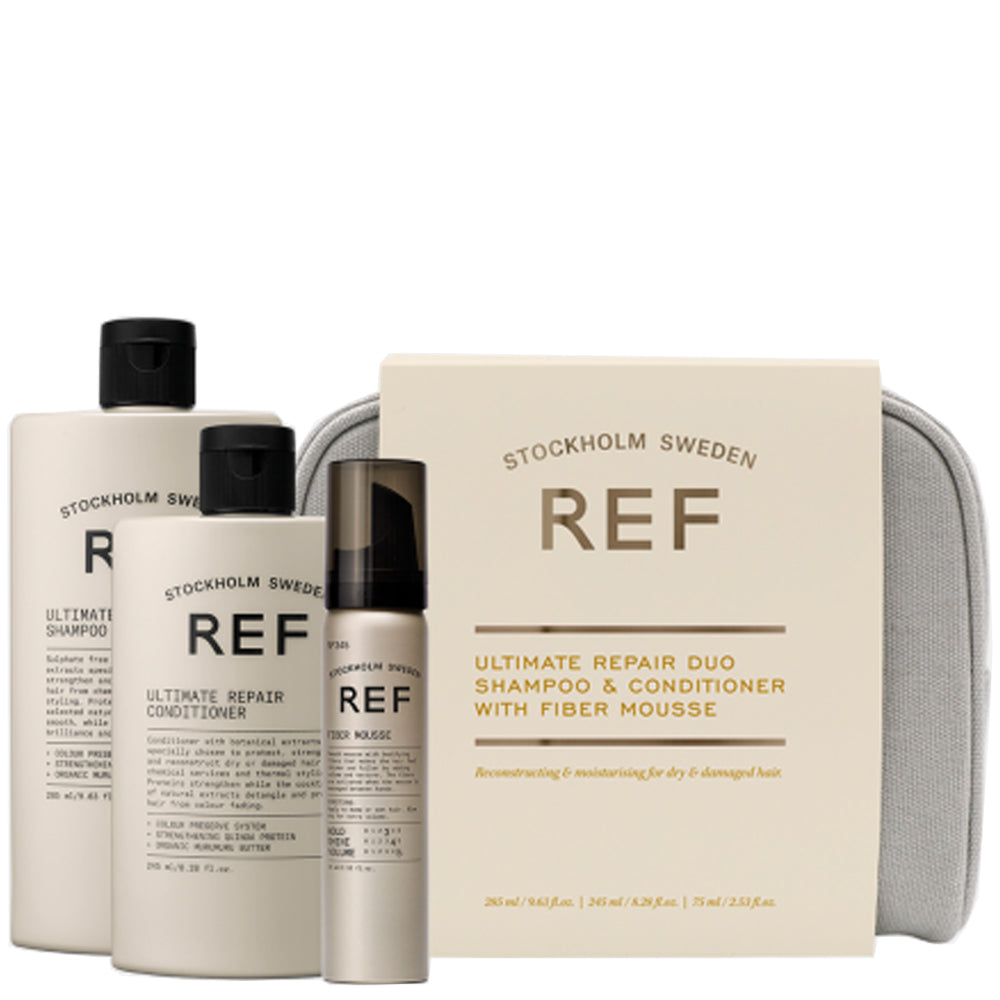Набір з косметичкою Відновлення волосся - REF Beauty Bag Ultimate Repair