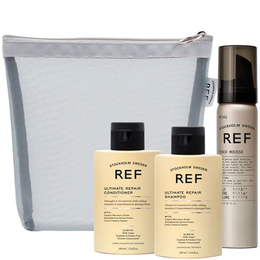 Набір мініатюр Відновлення волосся - REF Travel Mesh Bag Repair