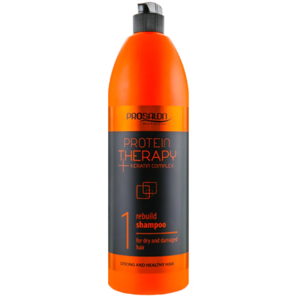 Prosalon Protein Therapy Rebuild Shampoo - Безсульфатный шампунь с протеинами для волос