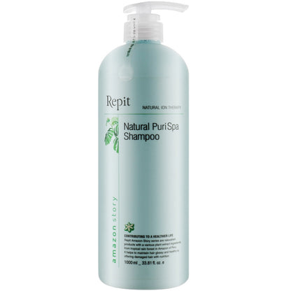 Repit Amazon Story Natural Puri Spa Shampoo - Шампунь освіжаючий для волосся схильного до жирності