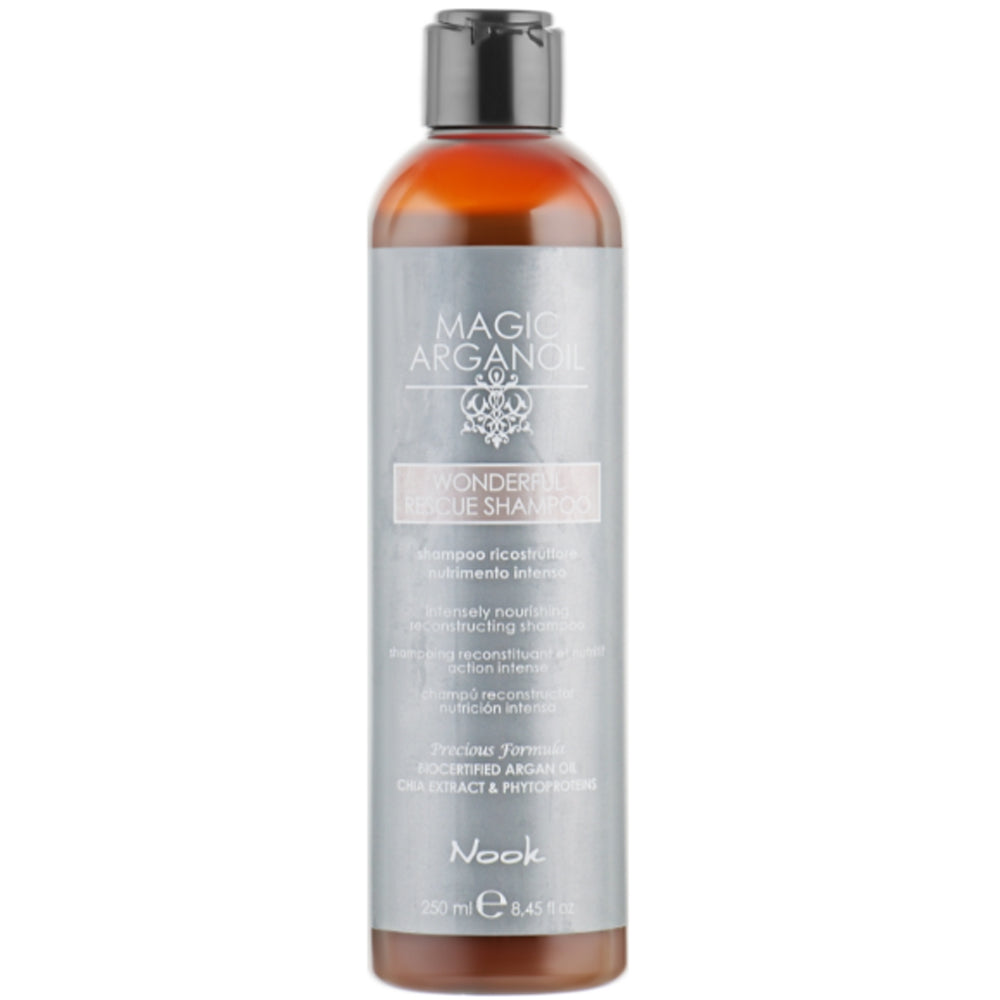 Nook Magic Arganoil Wonderful Rescue Shampoo — Шампунь реконструюючий екстрапоживний