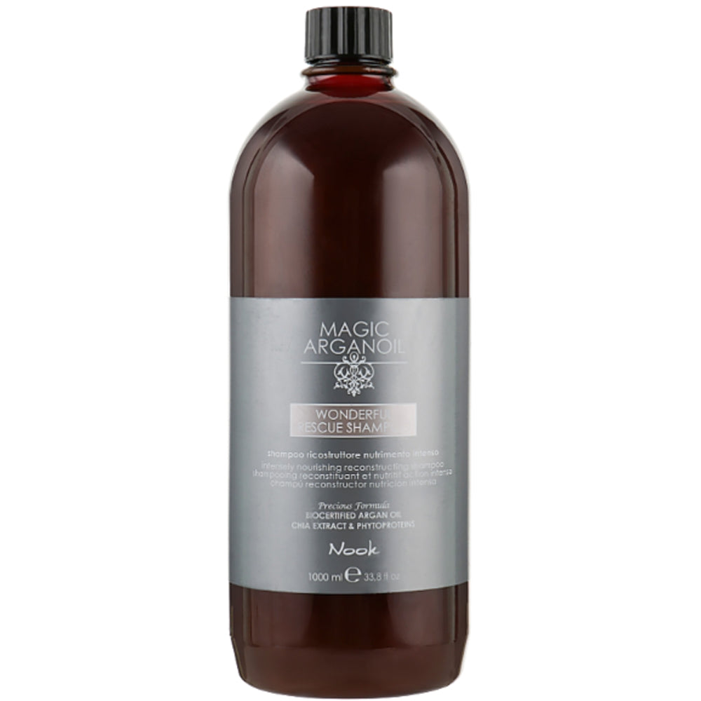Nook Magic Arganoil Wonderful Rescue Shampoo — Шампунь реконструюючий екстрапоживний