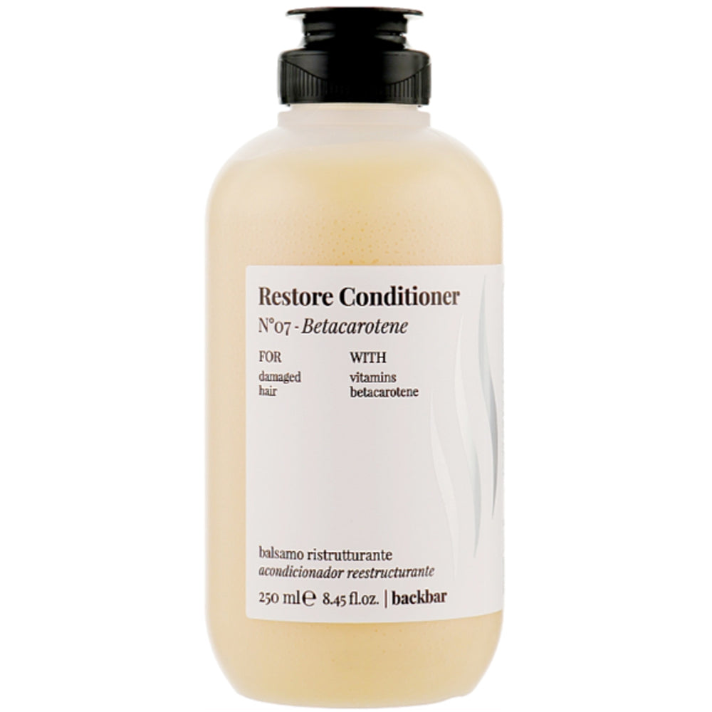 Farmavita Back Bar Restore Betacarotene Conditioner №7 - Кондиціонер для пошкодженого волосся