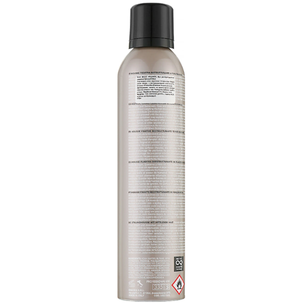 Nook Magic Arganoil Restructuring Fixing Mousse — Мус реструктуруючий з фіксацією