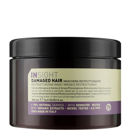 Insight Damaged Hair Restructurizing Mask - Маска для відновлення пошкодженого волосся