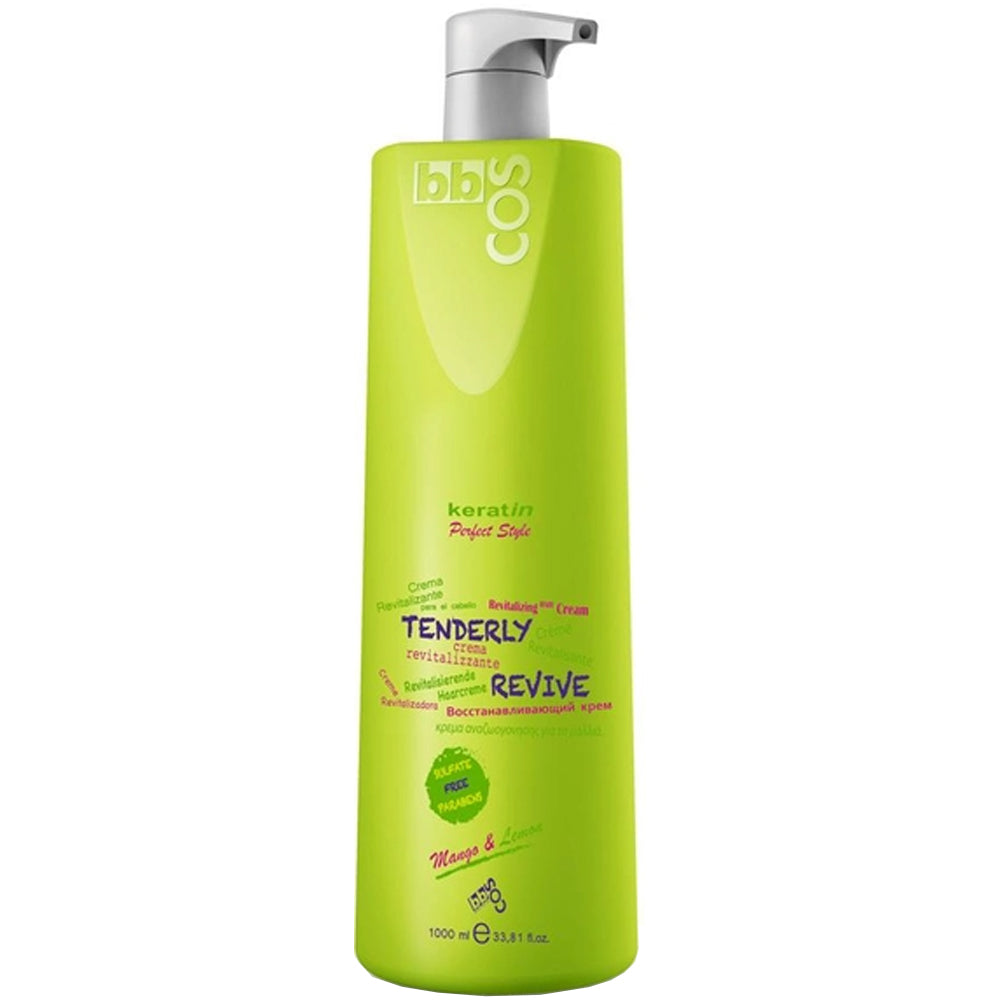 BBcos Keratin Perfect Style Revitalizing Cream - Крем відновлюючий для волосся