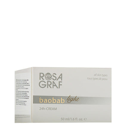 Rosa Graf Baobab Light 24h Cream - Легкий омолаживающий крем с экстрактом плодов баобаба и Q10