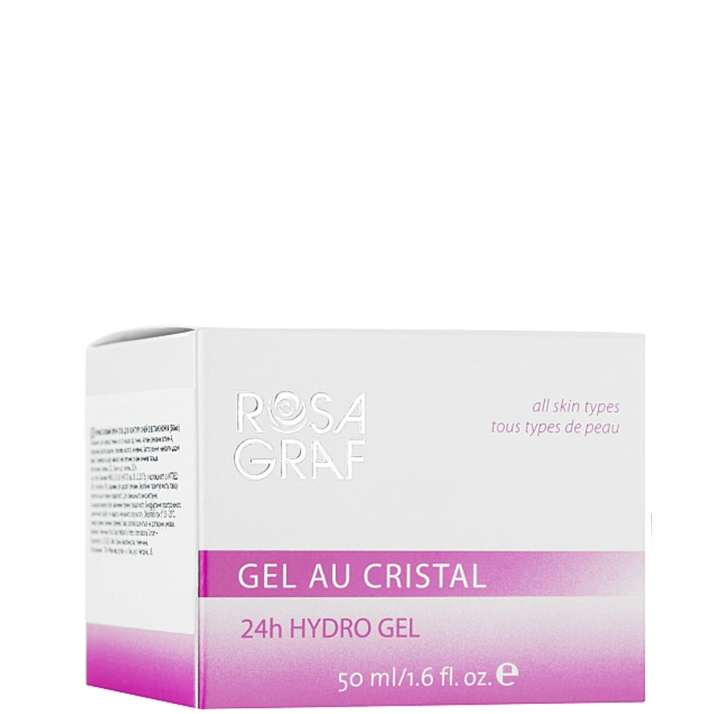 Rosa Graf Lifestyle 24h-Hydro Gel - Кришталевий крем-гель для контуру очей з вітаміном А