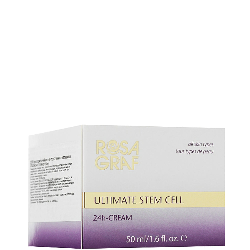 Rosa Graf Ultimate Stem Cell 24h Cream - Омолоджуючий крем зі стовбуровими клітинами альпійської троянди