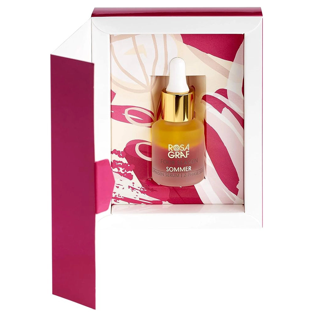 Сироватка Літня мрія для догляду шкірою влітку - Rosa Graf Four Season упаковка