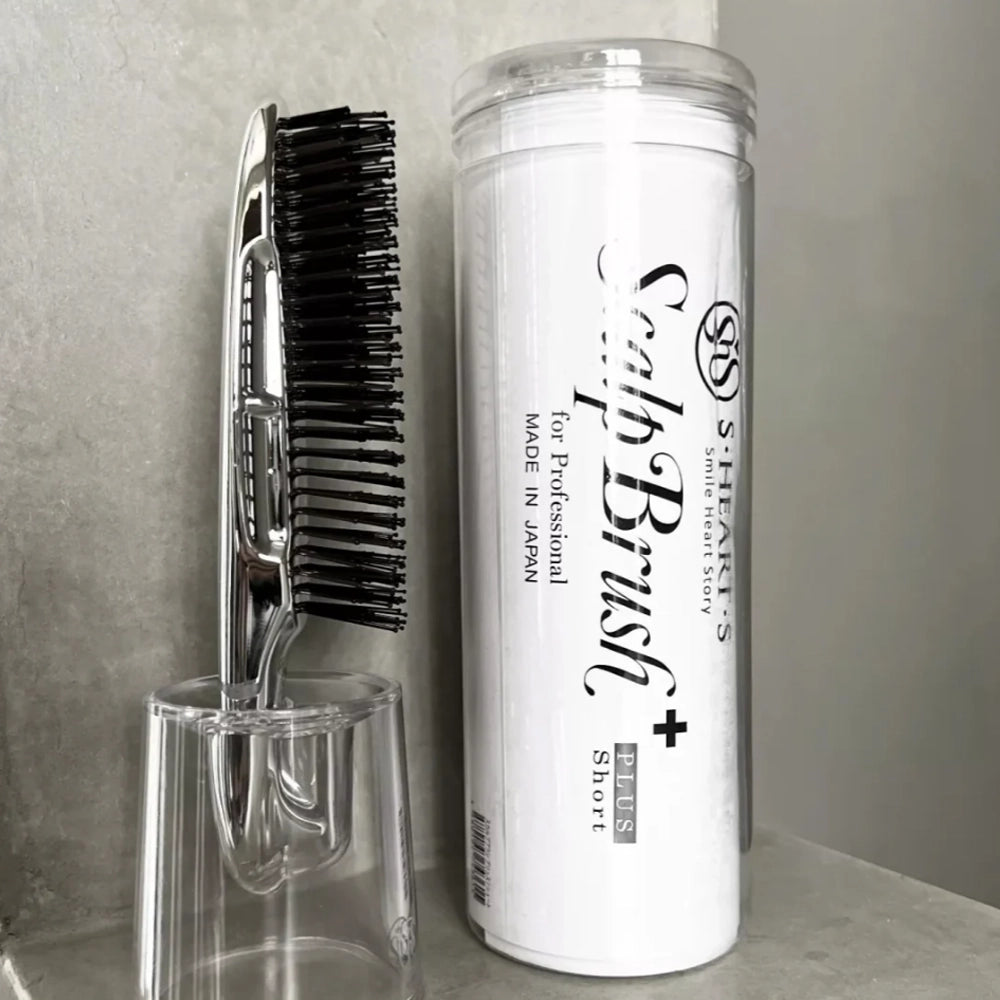 Гребінець для волосся - S-Heart-S Scalp Brush Professional Plus Short 5
