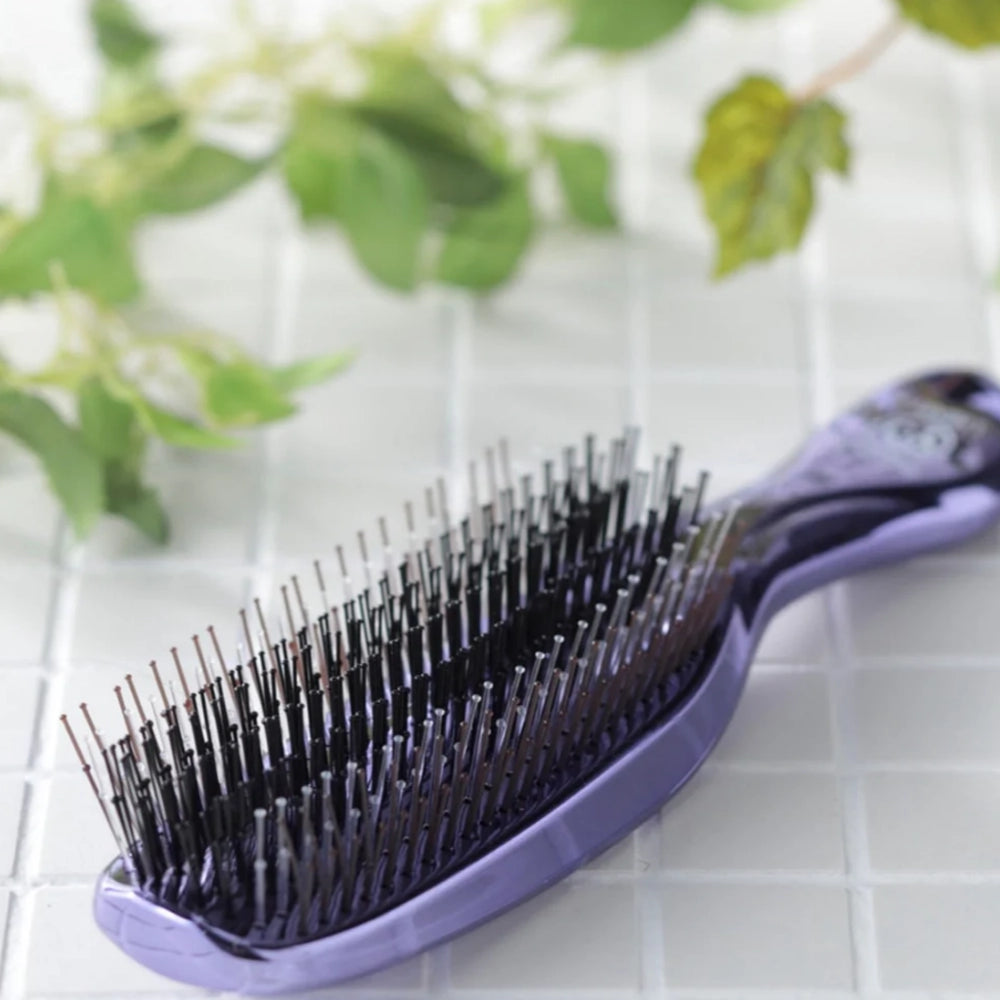 Гребінець для волосся - S-Heart-S Scalp Brush Premium Long Purple 5