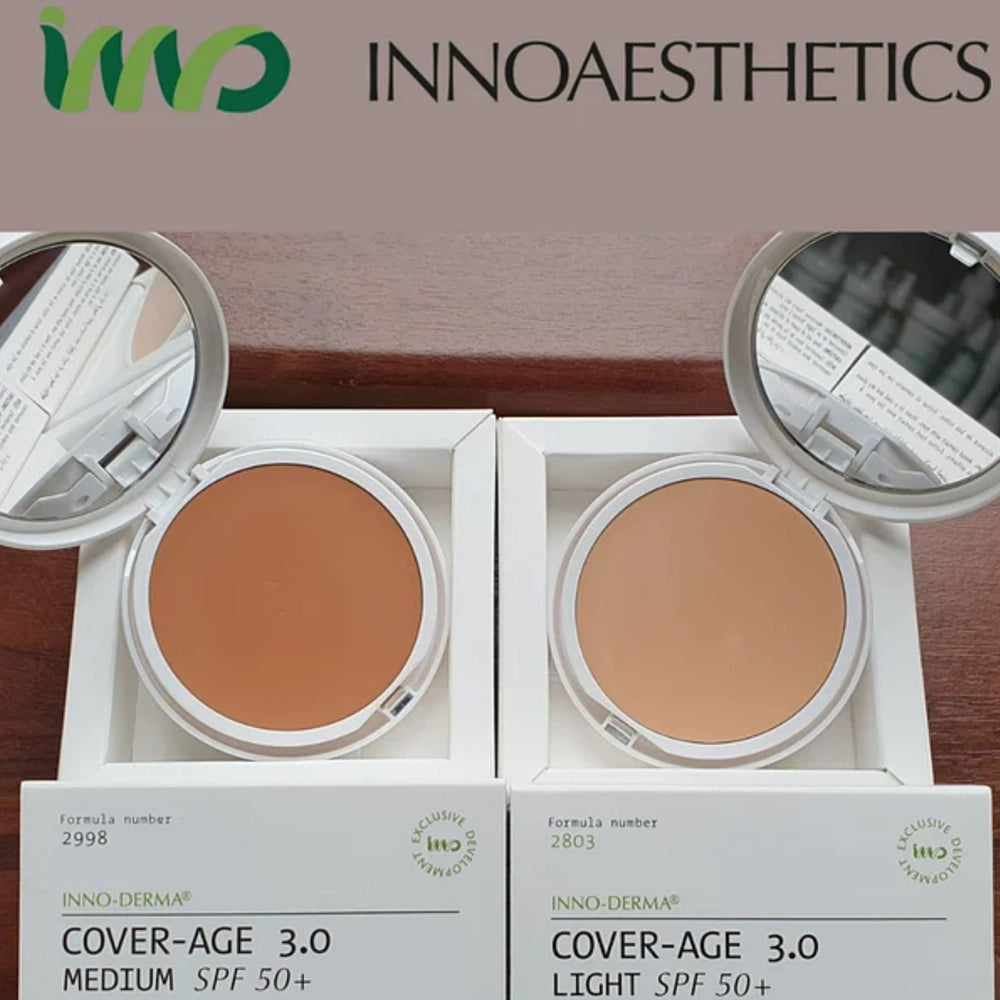 Крем-пудра SPF 50+ та HEVL з тоном - Innoaesthetics 5