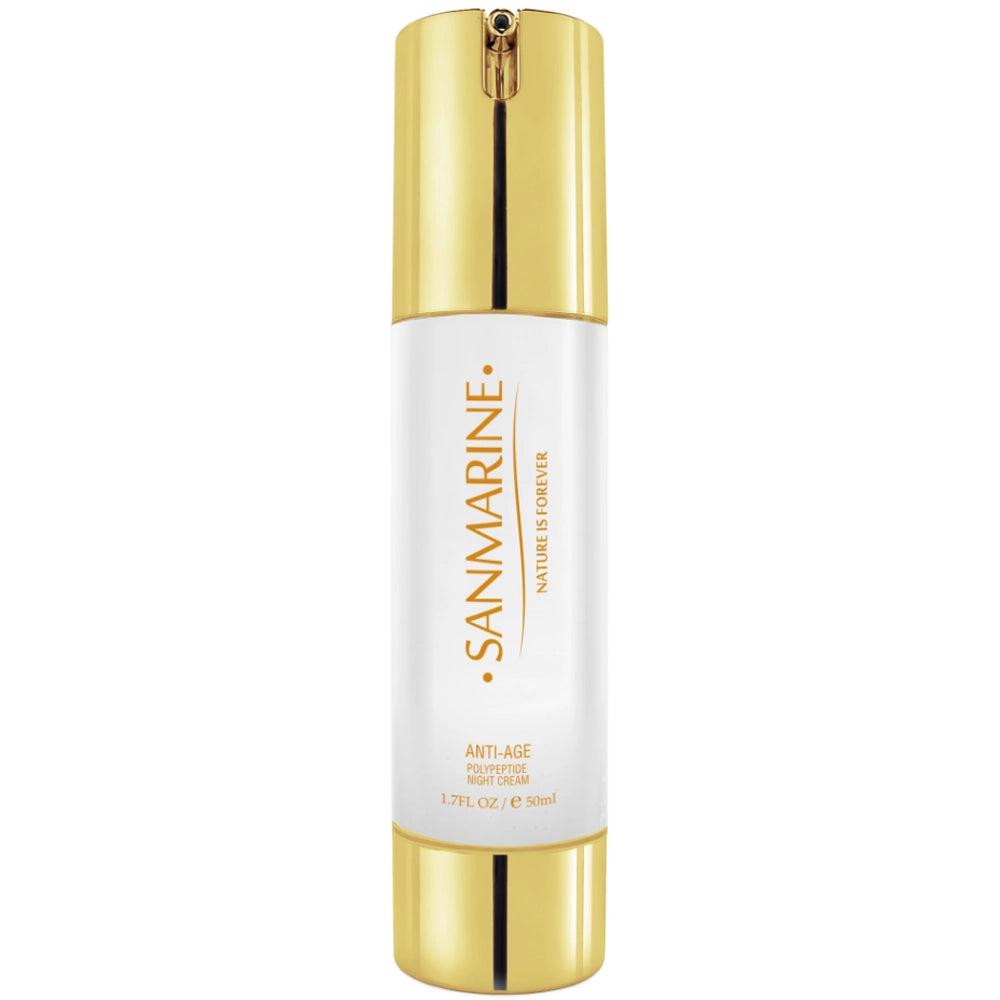 Поліпептидний нічний крем - Sanmarine Anti-Age Polypeptide Night Cream
