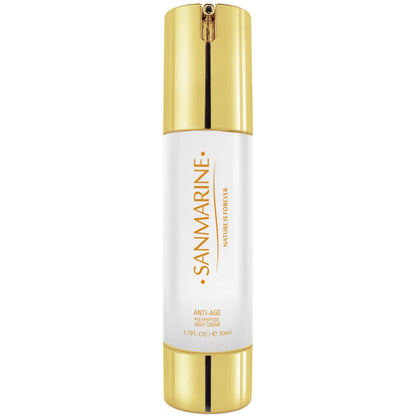 Поліпептидний нічний крем - Sanmarine Anti-Age Polypeptide Night Cream