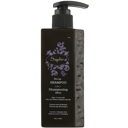 Шампунь для кучерявого волосся - Saphira Divine Curly Shampoo