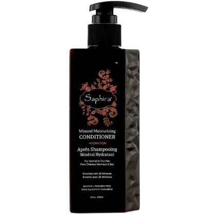 Кондиціонер для зволоження волосся - Saphira Hydration Mineral Moisturizing Conditioner