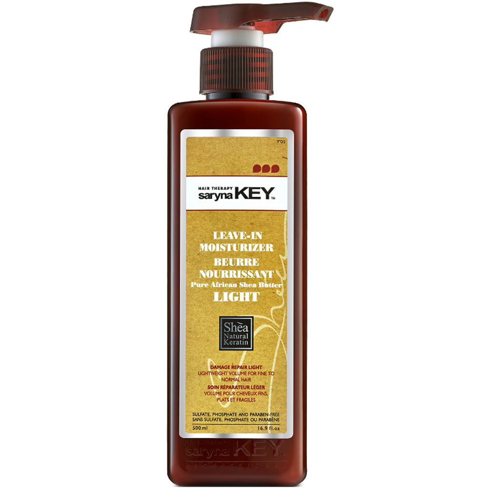 Крем для зволоження волосся відновлюючий полегшена формула - Saryna Key Damage Repair Light Leave-In Moisturizer