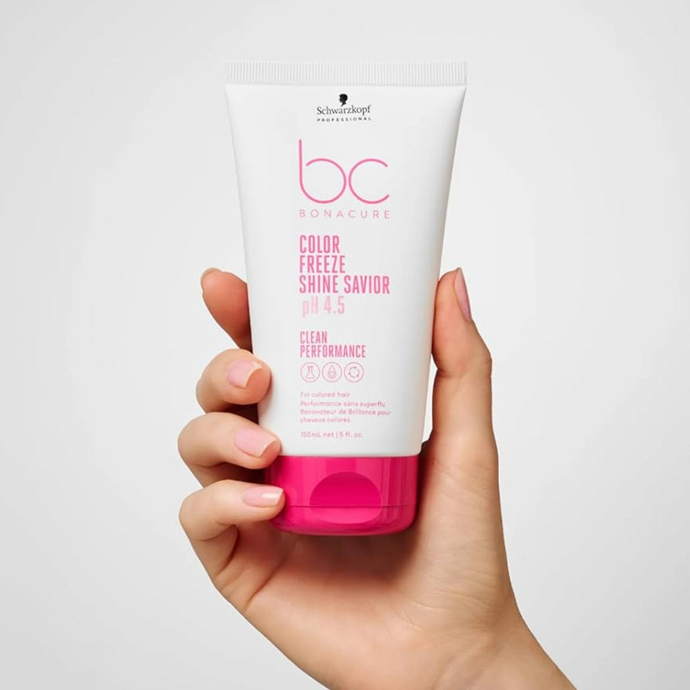 Сироватка для блиску волосся - Schwarzkopf BC Bonacure Color Freeze Shine Savior pH 4.5