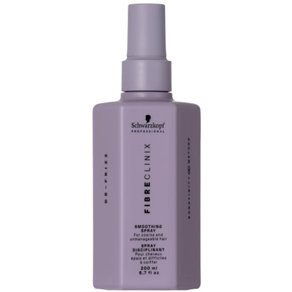 Розгладжуючий спрей для жорстокого та неслухняного волосся - Schwarzkopf Fibre Clinix