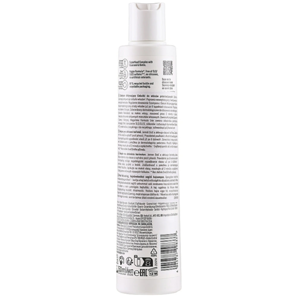 Шампунь для активации корней волос - Schwarzkopf Professional BC Bonacure Genesis Root Activating Shampo