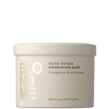 Живильна маска для волосся - Schwarzkopf Professional BlondMe Bond Repair 500 мл