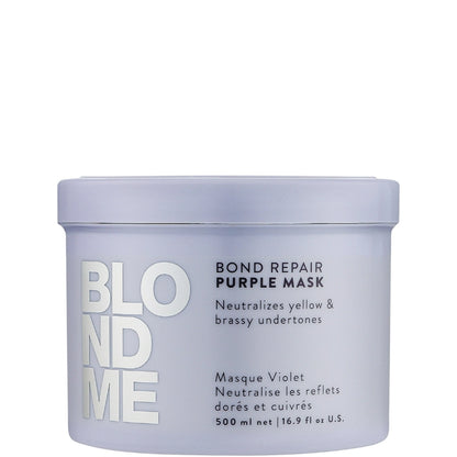 Фиолетовая маска для волос - Schwarzkopf Professional BlondMe Bond Repair Purple Mask