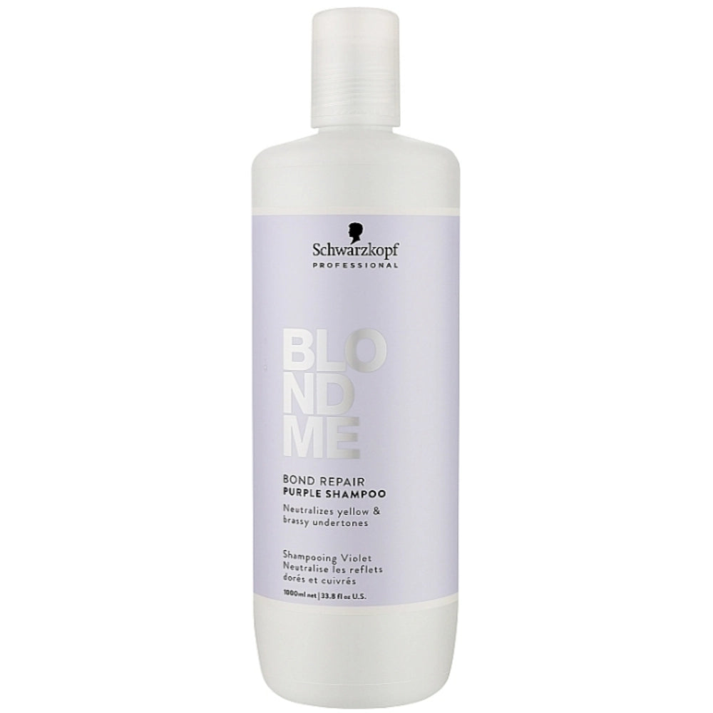 Фіолетовий шампунь для волосся - Schwarzkopf Professional BlondMe 1000 мл