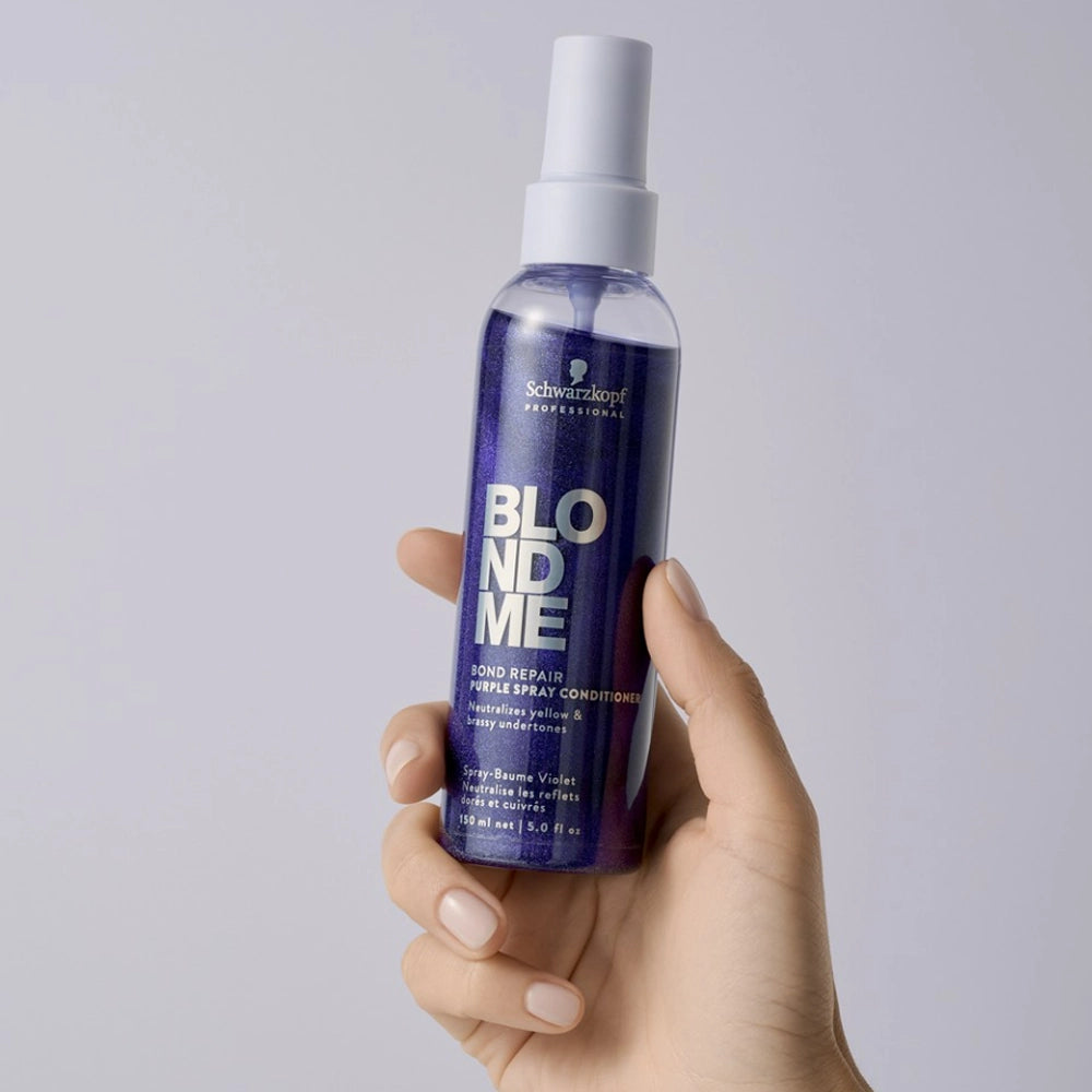 Фіолетовий спрей-кондиціонер для волосся - Schwarzkopf Professional BlondMe 2