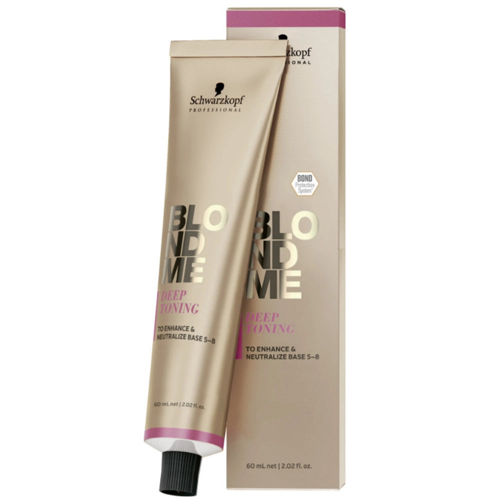 Бондінг-крем для глибокого тонування волосся 60 мл - Schwarzkopf Professional BlondMe Deep Toning