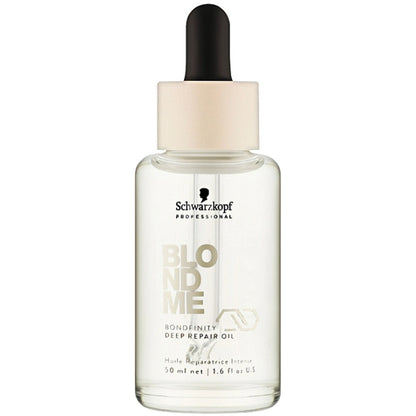 Восстанавливающе масло для волос - Schwarzkopf Professional Blondme Bondfinity Deep Repair Oil