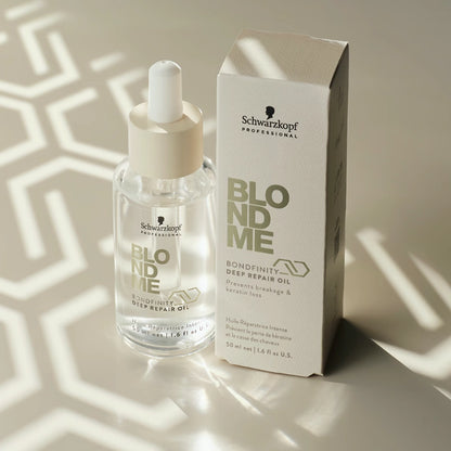 Восстанавливающе масло для волос - Schwarzkopf Professional Blondme Bondfinity Deep Repair Oil