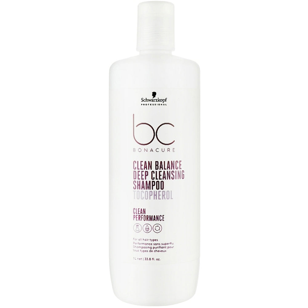 Шампунь для глибокого очищення - Schwarzkopf Professional Bonacure Clean Balance Deep Cleansing Shampoo