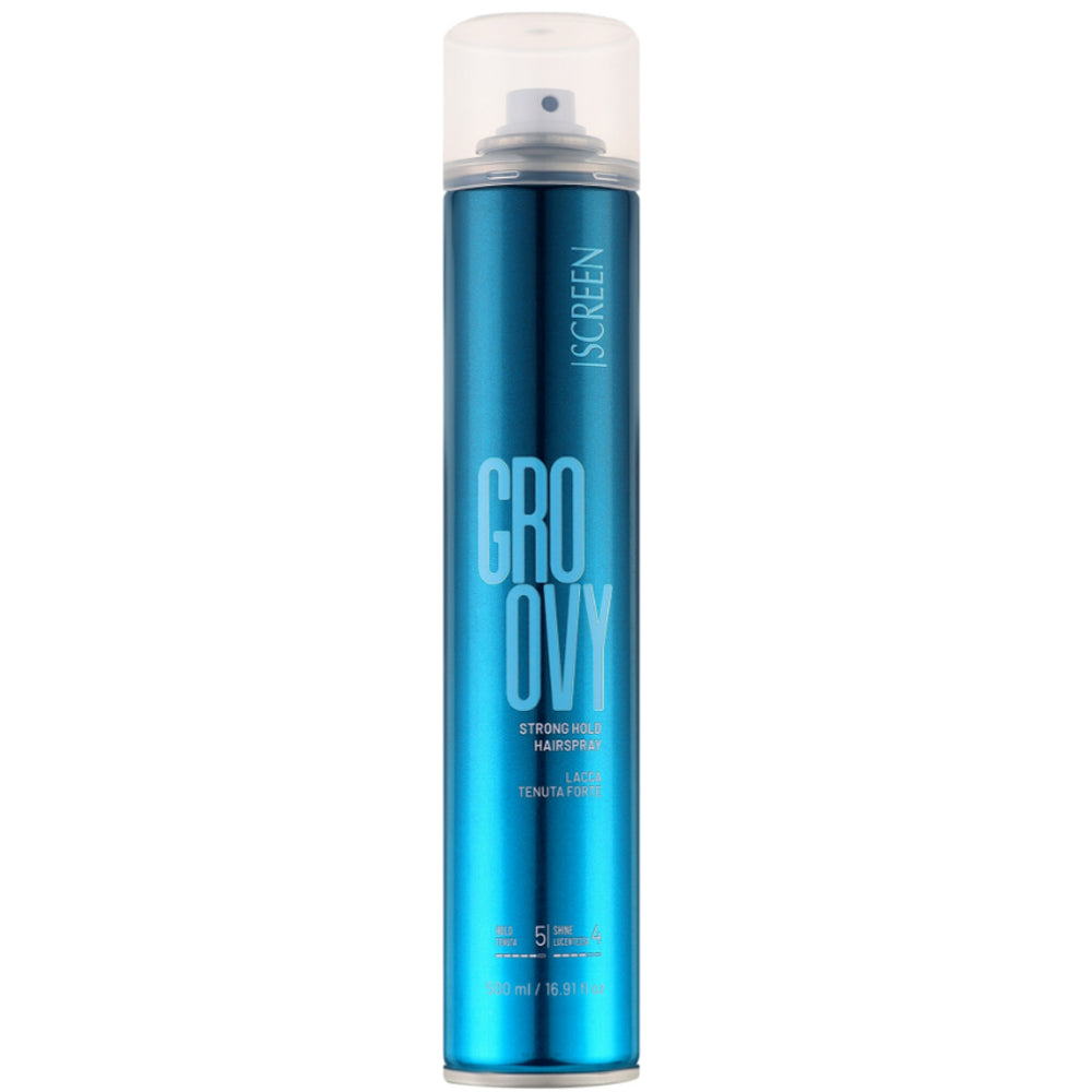 Лак для волос сильной фиксации - Screen Control Groovy Strong Hold Hair Spray
